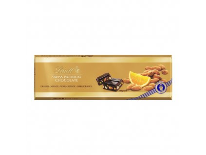 OK LINDT SWISS Alpen Dark nuss & orange Gold 300g