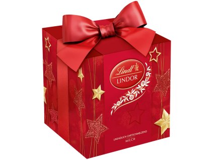 lindt lindor xmas wuerfel milch 100g no1 5332