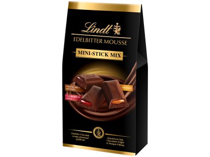 lindt edelbitter mousse mini stick mix 127g no1 0834
