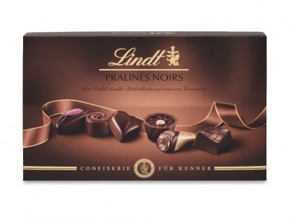 Bonboniéra Lindt pralines Noirs, 125g (pralinky a čokoláda)