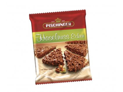 PISCHINGER Lískooříškové trojhránky 130g (mléčná čokoláda)