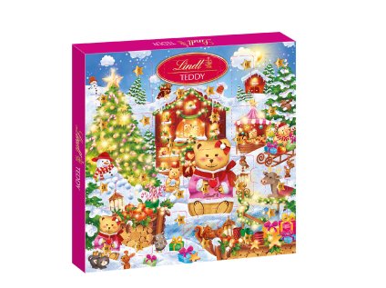 Teddy Mini Adventkalender Naps Maedchen 124g 67701