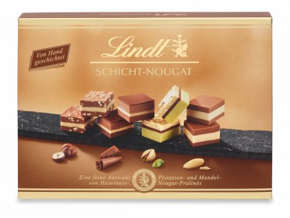 8b. B.LINDT Mini Pralines Nougat 125g 129,