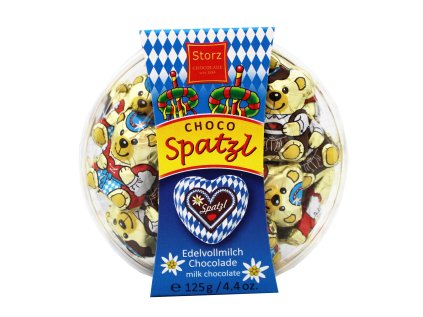 STORZ Čokoládový medvídci DÓZA 125 g (24ks) (kód 15713)