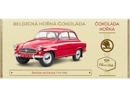 Škoda Octavia, typ 985, červená hořká čokoláda 100 g