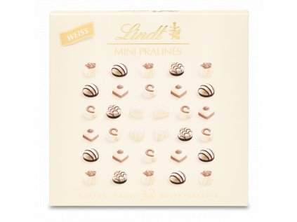 12b. B.LINDT Mini Pralines Weiss II.160g