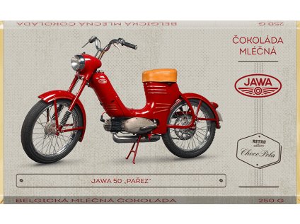 CHOCO POLA JAWA 50 „Pařez“ kód: 92-014 mléčná čokoláda 250g