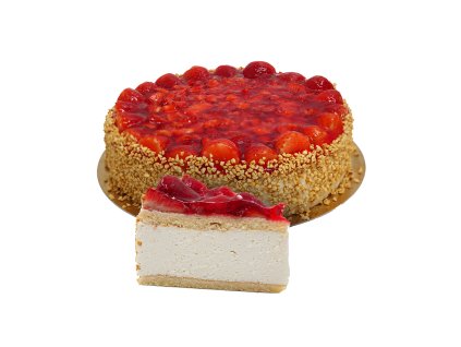 tvarohovy dort jahoda