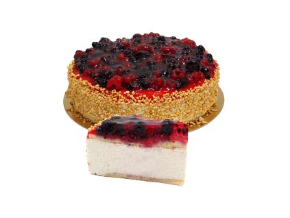 tvarohovy dort lesni smes