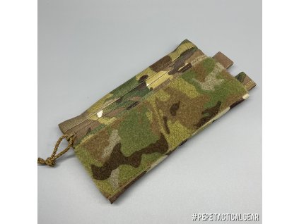 Hrudní taktický systém - Přední kapsa (velcro)