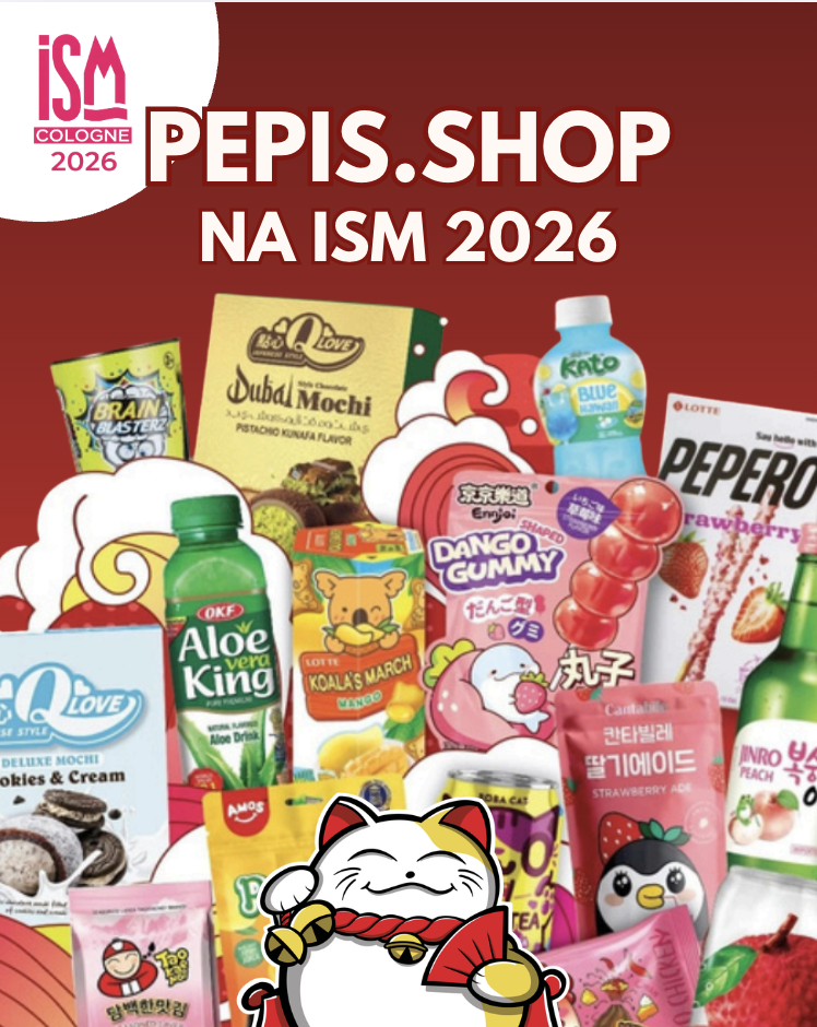 Pepis.shop poprvé na veletrhu ISM! 🍬🚀