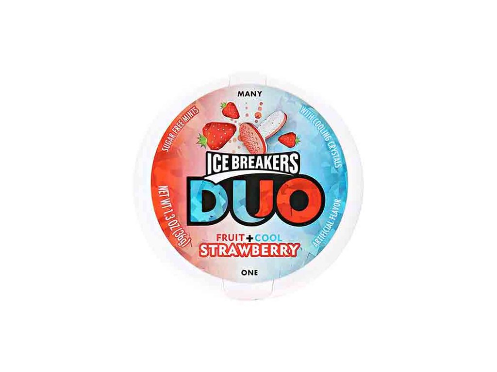 Ice Breakers Duo Mints Strawberry 36g USA