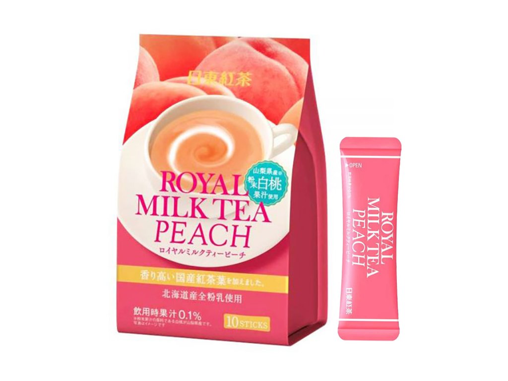 Nito Royal Milk Tea Peach 1ks 14g JAP
