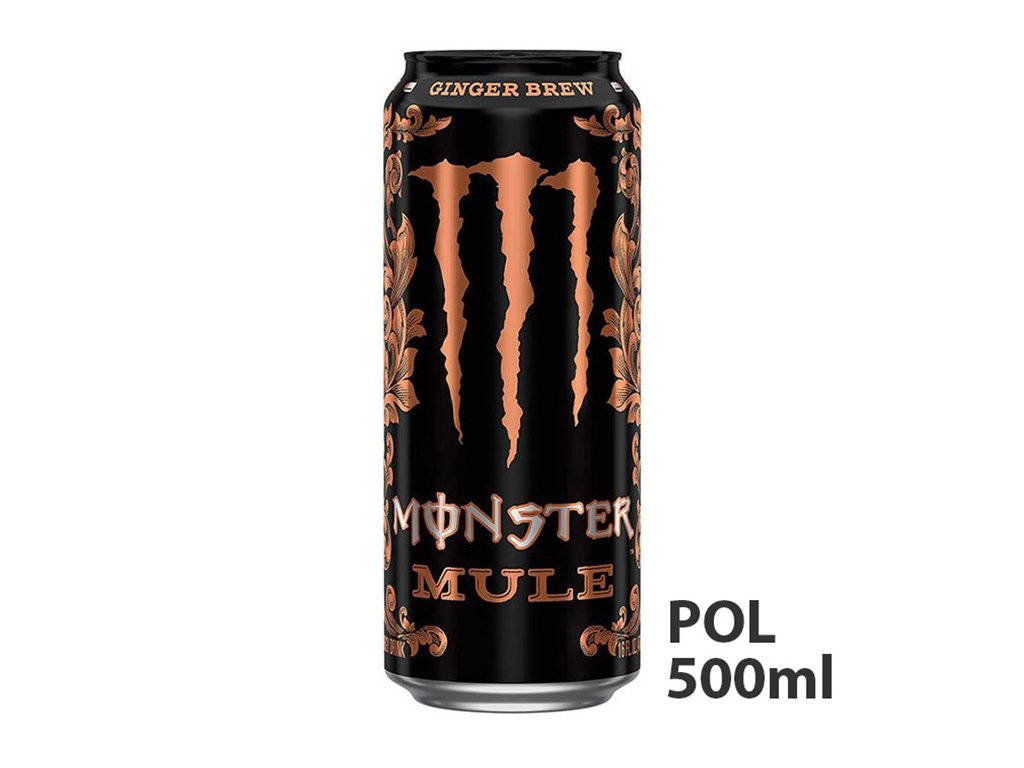 Monster Mule Ginger Brew Energy Drink 500ml POL/CZK