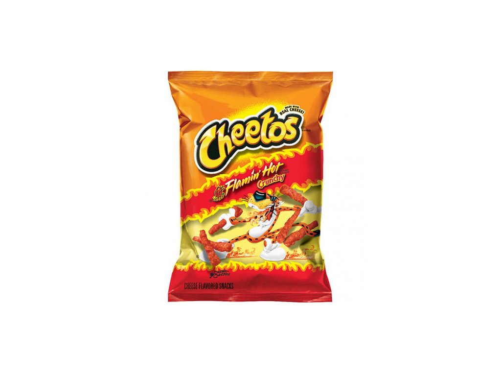 Cheetos Flamin' Hot Crunchy Cheese Křupky 226,8g USA