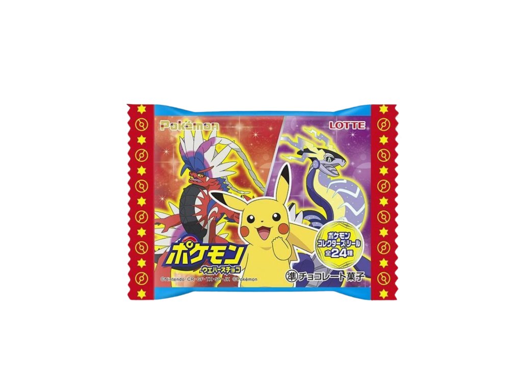 Lotte Pokemon Čokoládová Wafer 28g JAP

