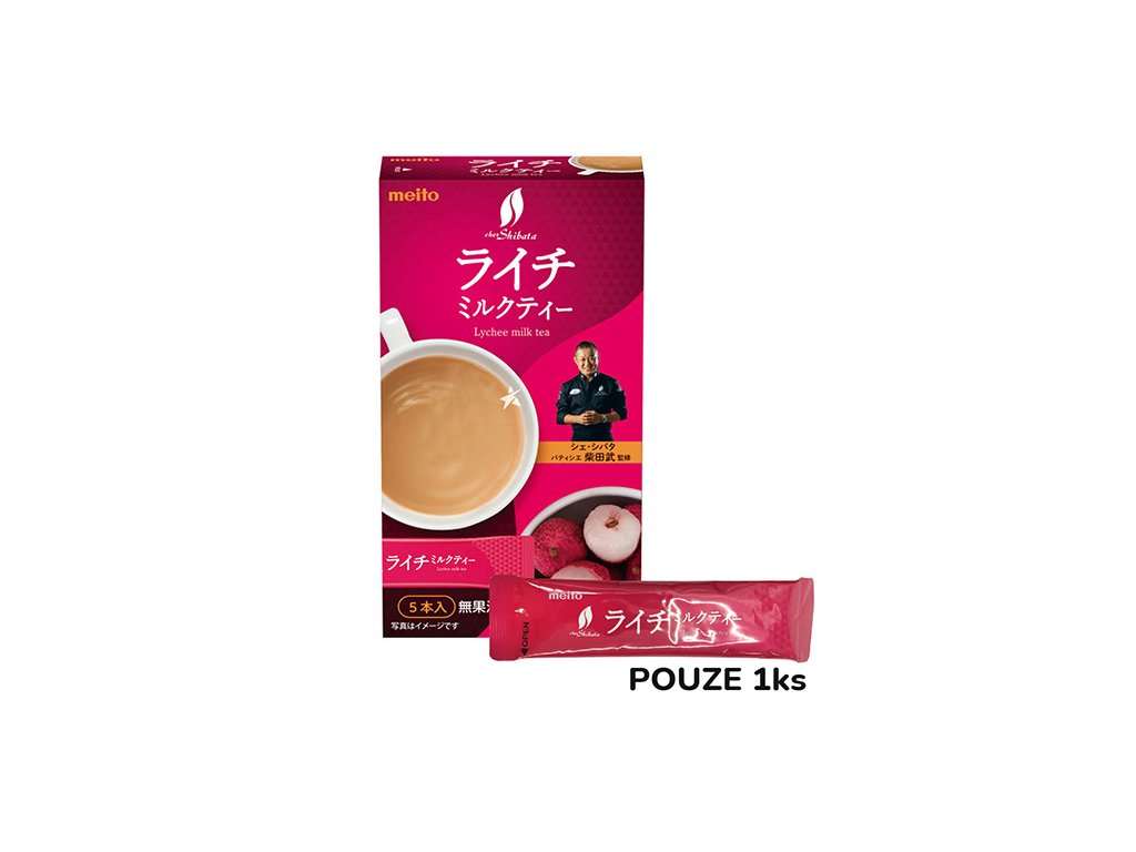 Meito Lychee Milk Tea Premix 1ks 12g JAP