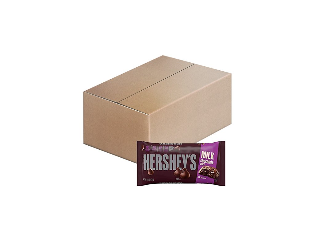 Hershey's Milk Chocolate Chips Mini (12x326g 1bal krt) USA