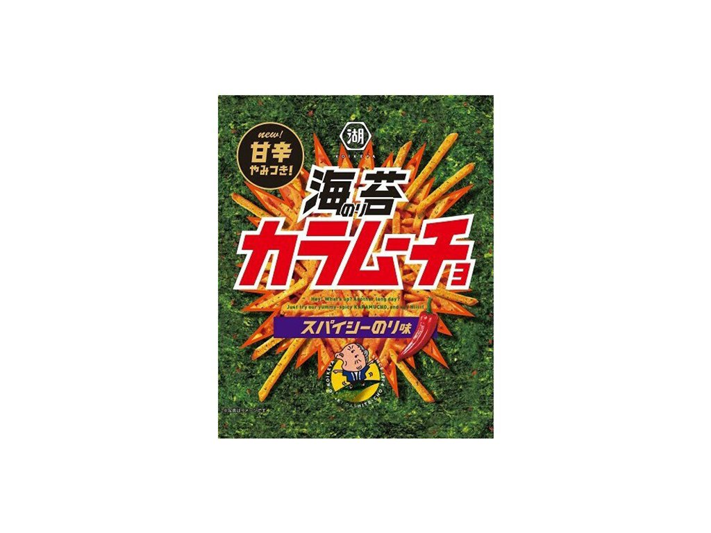 Koikeya Stick Kara-Mucho Hot Chilli Seaweed 100g JAP