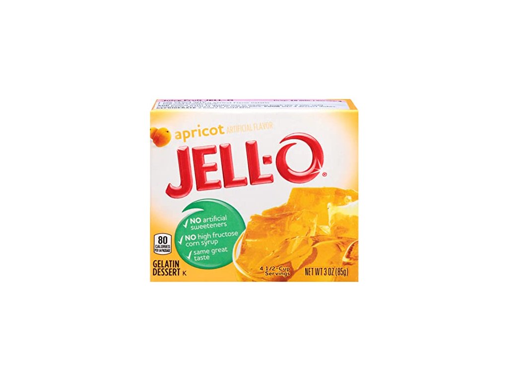 Jell O Apricot Pudding 85g USA