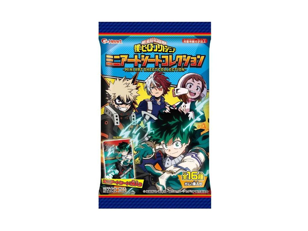 Heart My Hero Academia Mini Art Sheet Collection 18g JAP
