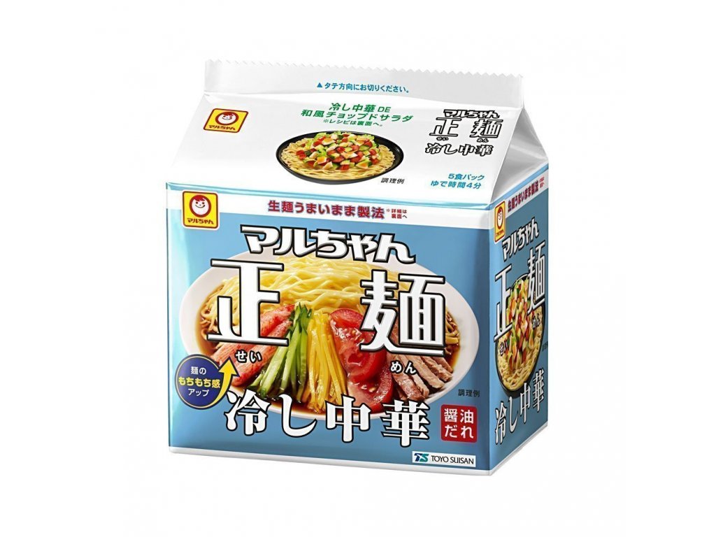 MARUCHAN Seimen Instant Cold Ramen Noodles Shoyu Balení (5x118g) JAP
