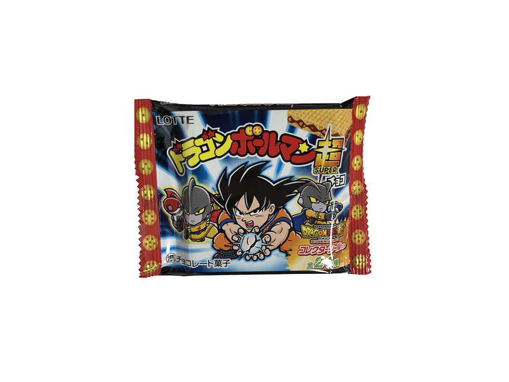Lotte Dragon Ball Chocolate Wafer Snack 28.3g JAP