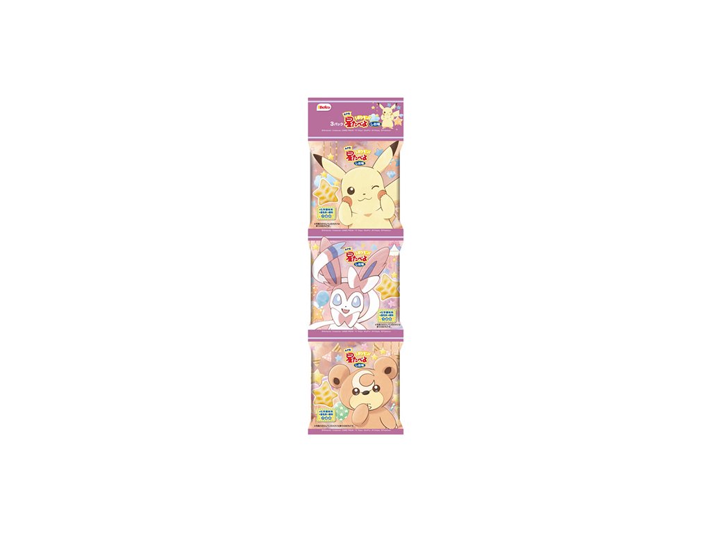 Befco Pokemon Hoshi-Tabeyo Mini  3x10g JAP
