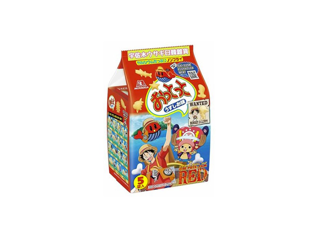 Morinaga One Piece Film Red - Ottotto Special Collab Balení (5x18g) JAP
