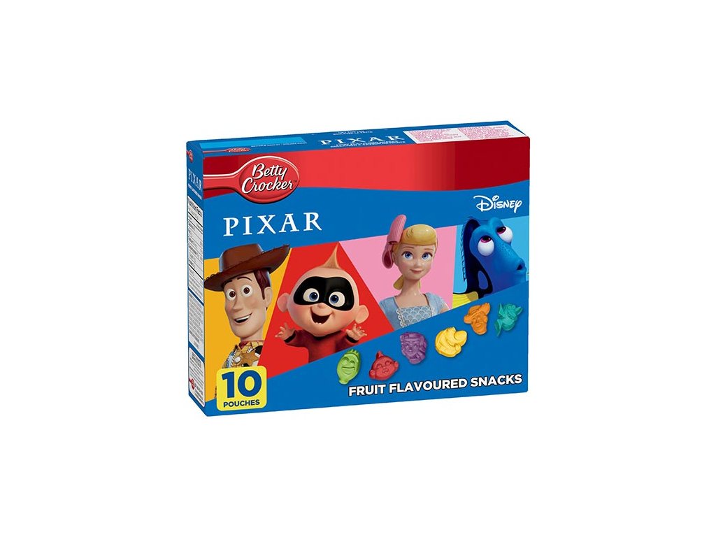 Betty Crocker Fruit Snacks Pixar 226g CAN