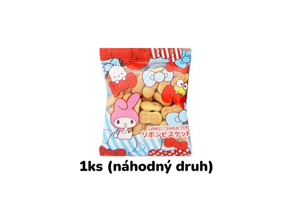 Hokka Sanrio Characters Mini Biscuits Náhodný Druh 1ks 20g JAP
