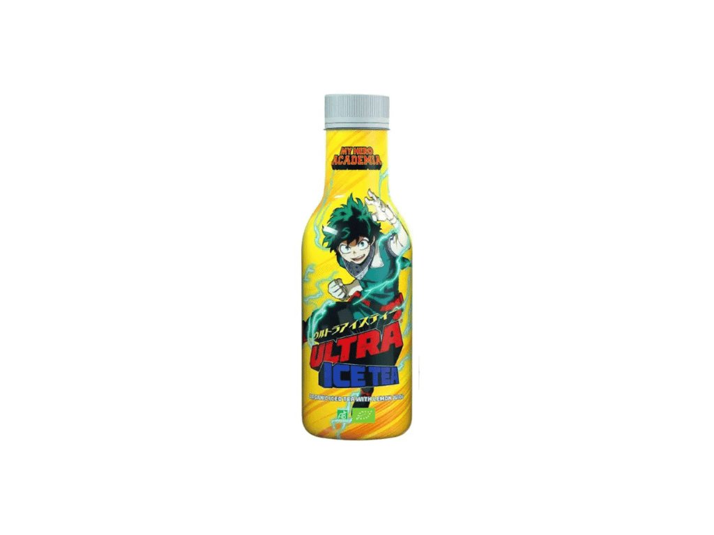 Ultra Ice Tea My Hero Academia Midoriya Izuku Lemon Juice Flavour 500ml EU
