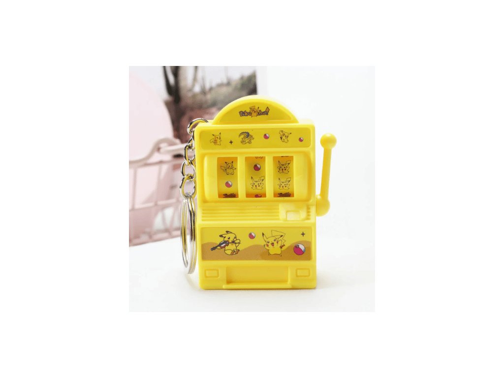 Pikachu Klíčenka Hrací Automat CHN
