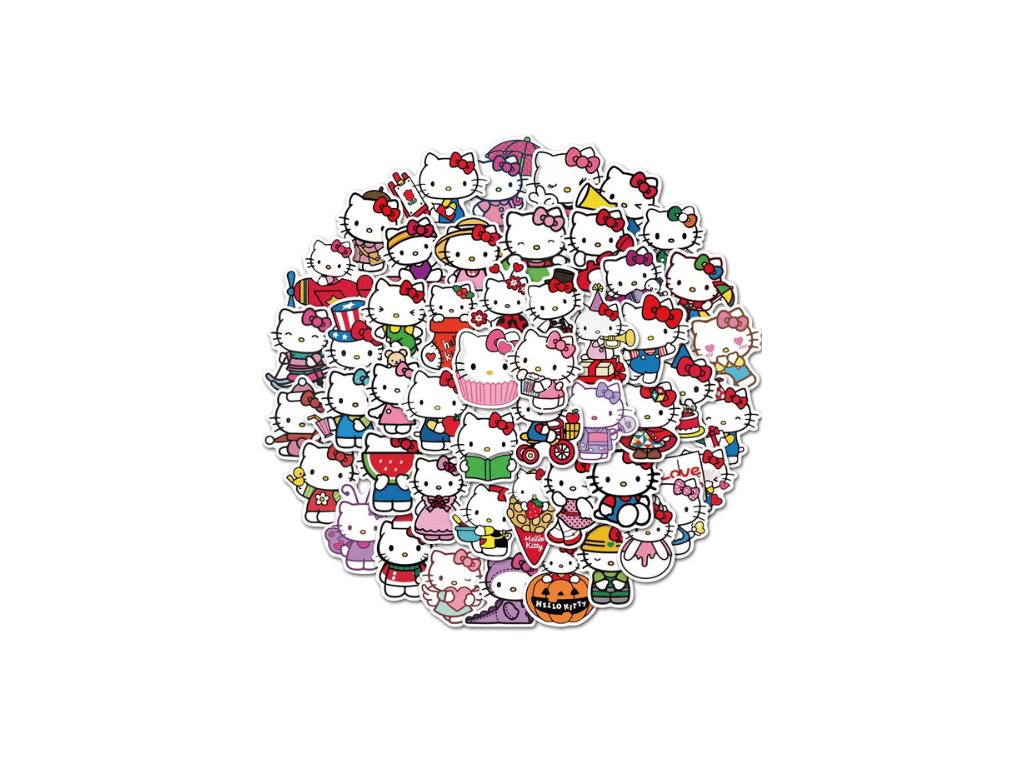 Sanrio Stickers Mix Balení CHN

