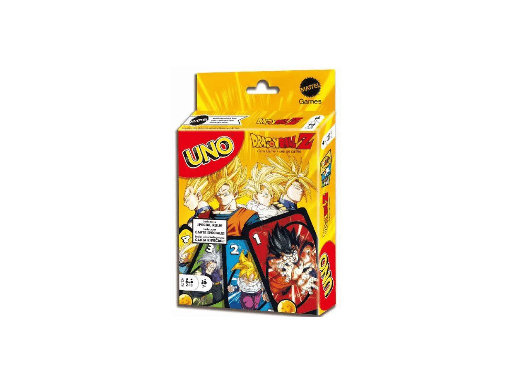 Dragon Ball Z UNO Karetní Hra CHN