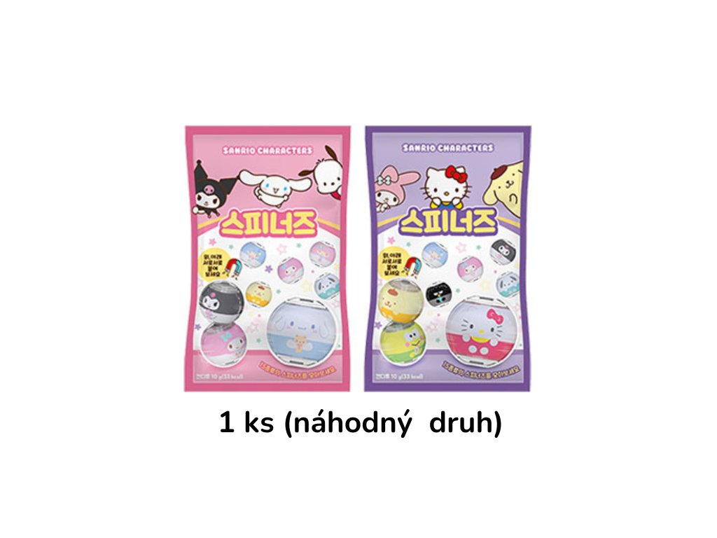 Sanrio Characters Spinners With Jelly Beans Náhodný Druh 1ks 10g CHN
