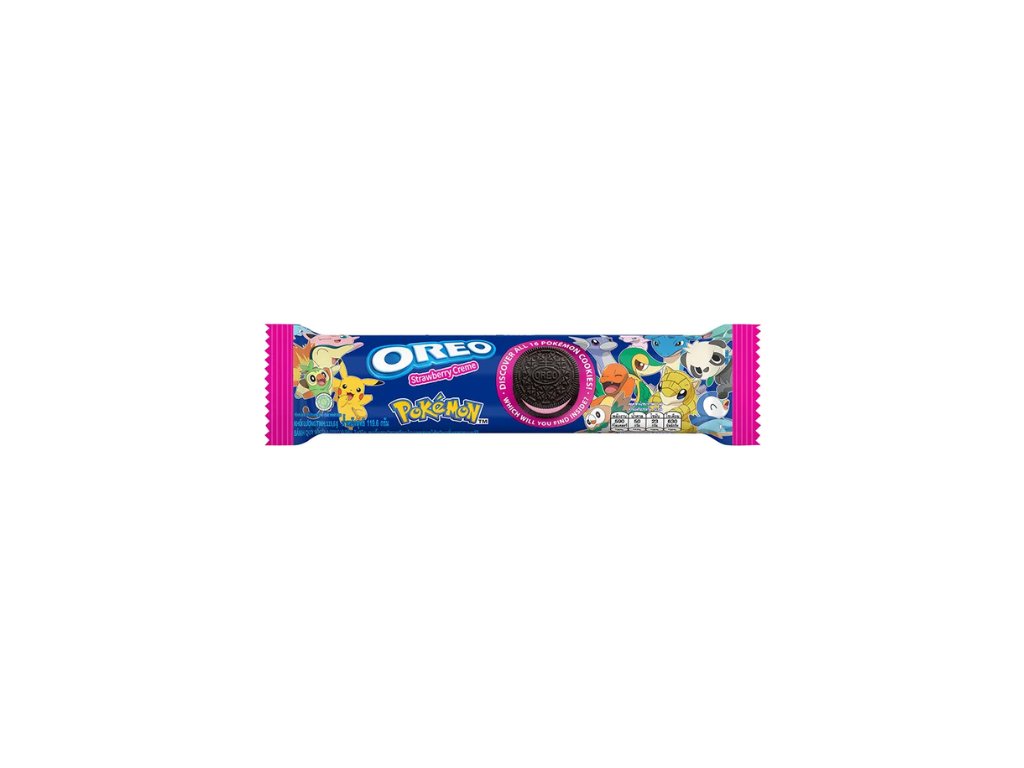 Oreo POKEMON Strawberry Cream 119,6g IDN
