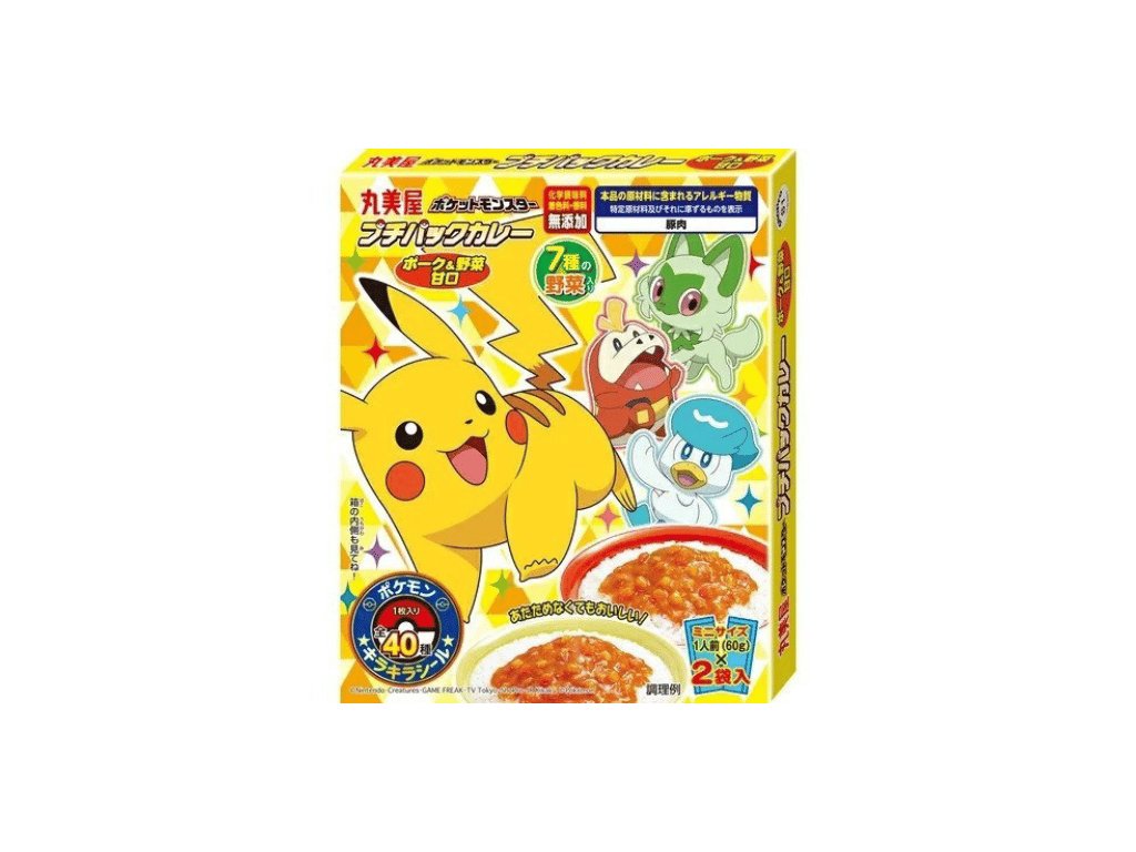 Po Expiraci Pokémon Instantní Curry Pork & Vegetable Mini Balení 120g JAP
