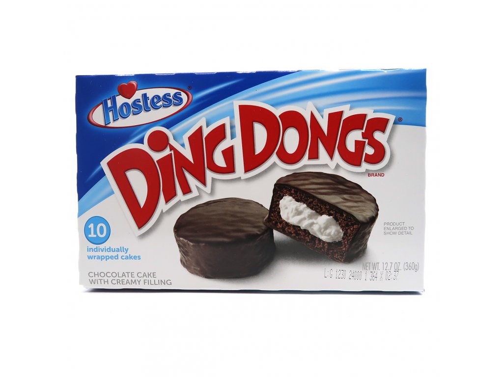 Hostess Ding Dongs Chocolate Balení 360g USA