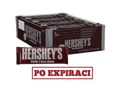 Hershey's Milk Chocolate Balení (36x43g) USA