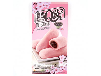 Q Brand Mochi Rýžové Rolky Cherry Blossom 150g TWN