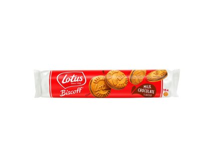 Lotus Biscoff Sušenky Mléčná Čokoláda 150g BEL