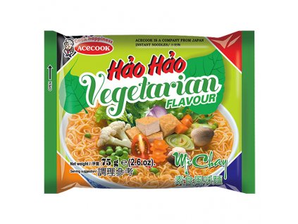 Hao Hao Vegetarianská Instantní Polévka 75g VNM