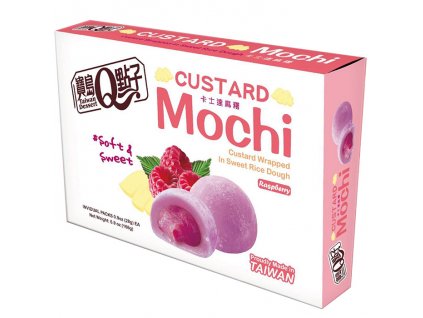 Mochi Custard Raspberry Fruit 168g TWN