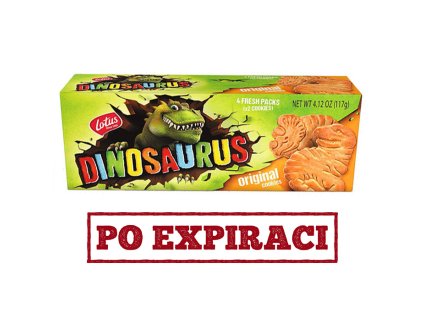 Lotus Dinosaurus Sušenky Cereal 116,8g BEL 2