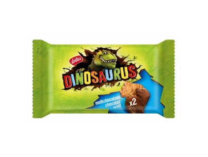 Lotus Dinosaurus Sušenky Milk Chocolate 37,5g BEL