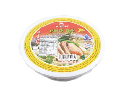 Instatní (Pho Ga) rýžové nudle v misce kuřecí - PEPIS.SHOP
