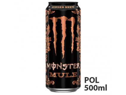 Monster Mule Ginger Brew Energy Drink 500ml POL