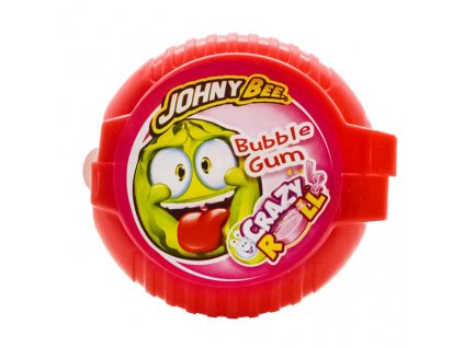 Johny Bee Crazy Roll Bubble Gum Meloun 18g CZE