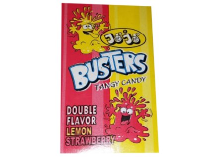 JoJo Busters Tangy Candy Lemon Strawberry 16g PAK